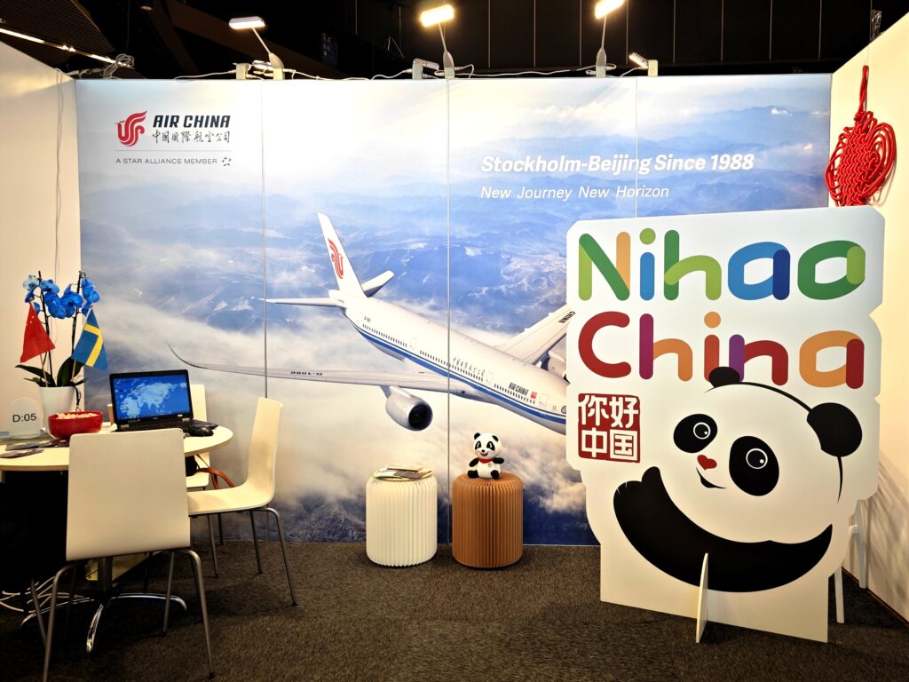”Nihao! China” Tourism Logo Debut in Sweden